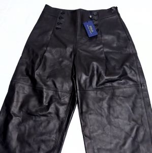 Leather Gauchos (Ralph Lauren)